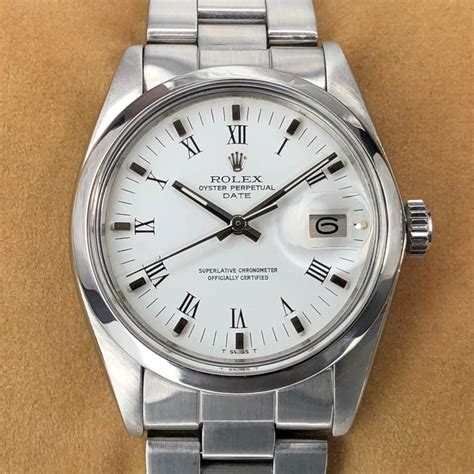 rolex oyster date perpetual automatic 1500 1970 1979